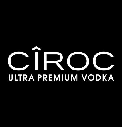 ciroc decal. vodka car decal sticker