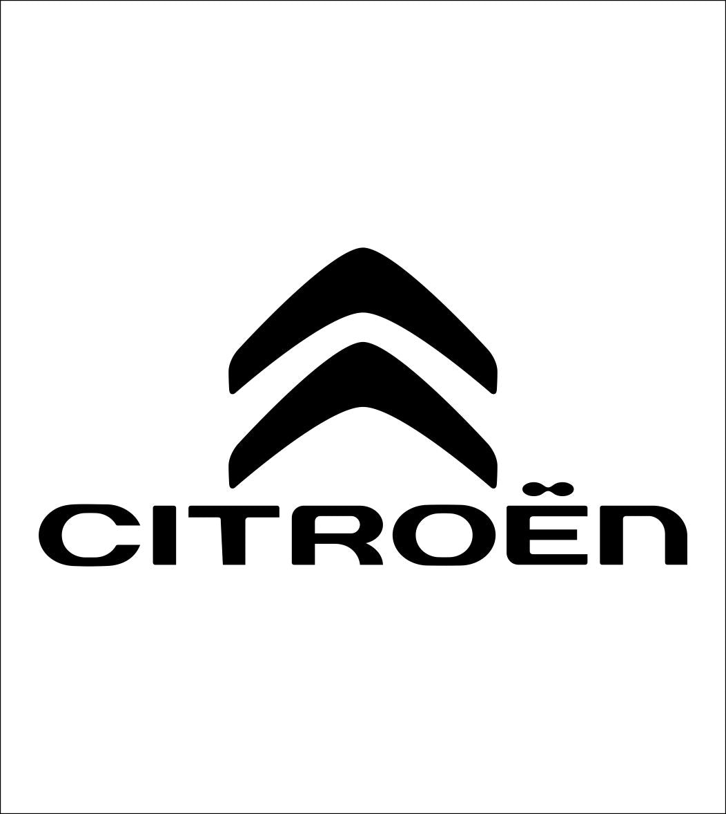 Citroen decal, sticker, car decal