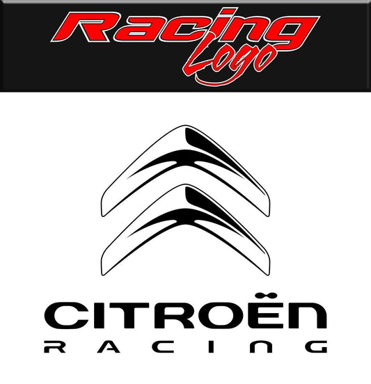 Citroen Racing decal, racing sticker