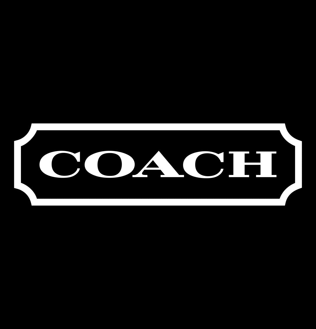 Coach decal, car decal sticker