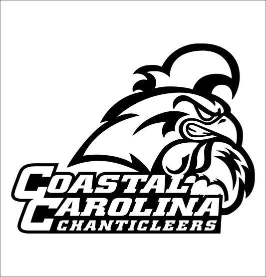 Coastal Carolina Chanticleers decal, car decal sticker, college football