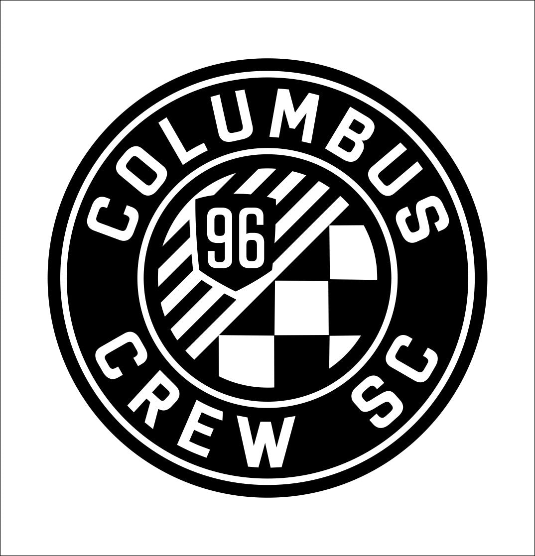 Columbus Crew decal, car decal, sticker