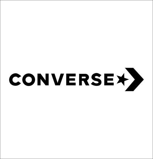 converse decal, car decal sticker