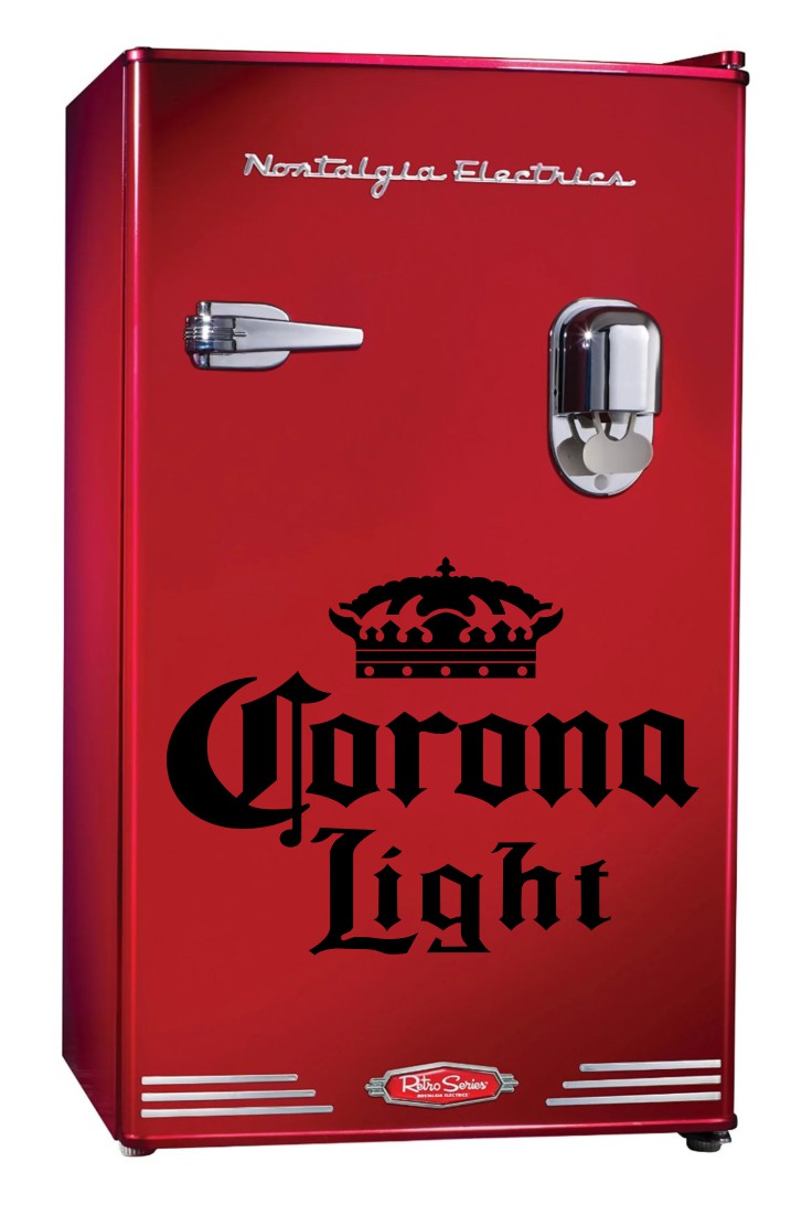 Corona Light decal, beer decal, car decal sticker