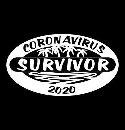 Coronavirus Covid 19 decal, covid 19 decal, car decal sticker