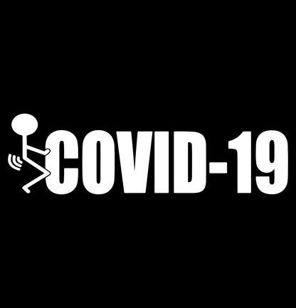 Coronavirus Covid 19 decal, covid 19 decal, car decal sticker