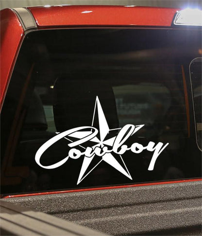 cowboy country & western decal - North 49 Decals