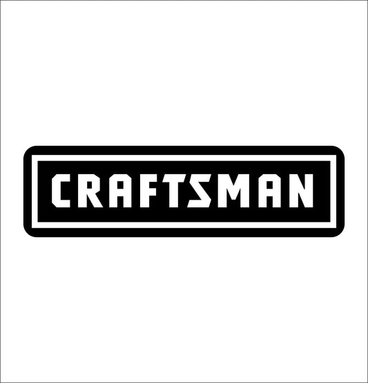 craftsman decal, car decal sticker