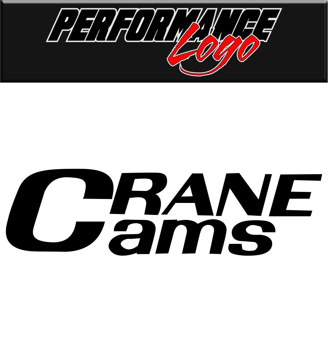 Crane Cams decal performance decal sticker