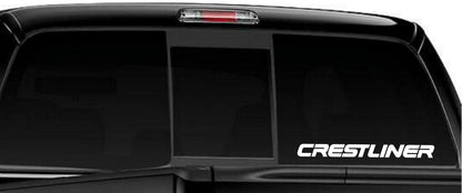 Crestliner decal, sticker, hunting fishing decal