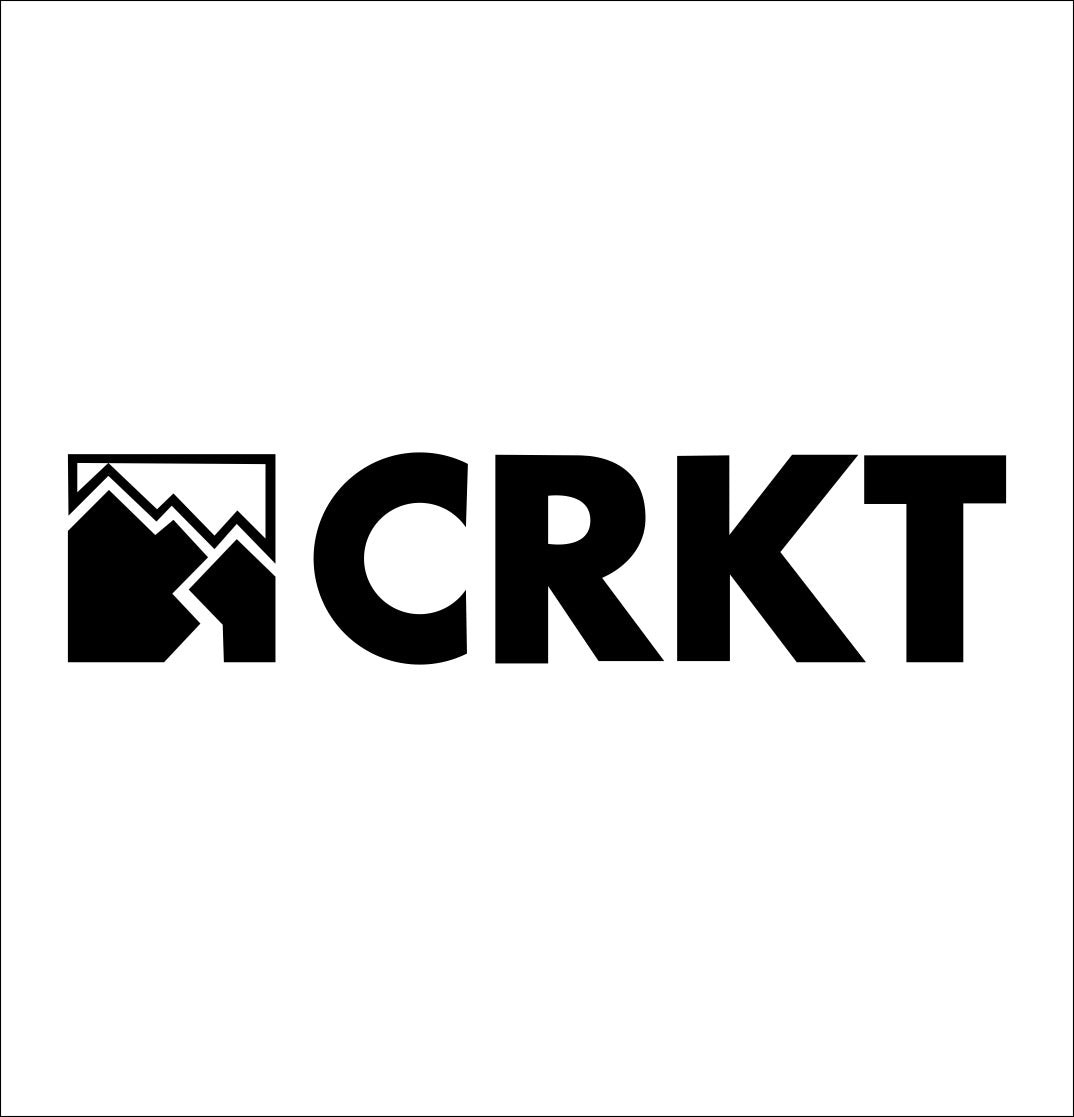 CRKT decal, car decal sticker