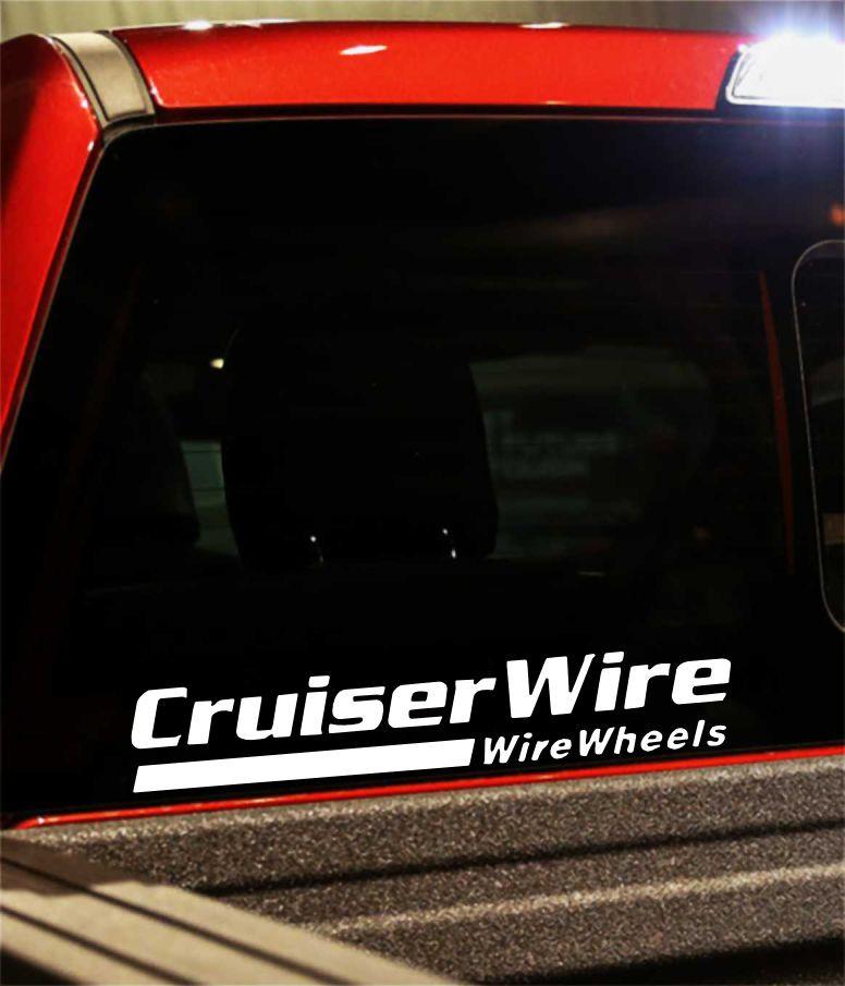 Cruiser Wire decal – North 49 Decals