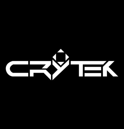 Crytek decal, video game decal, sticker, car decal