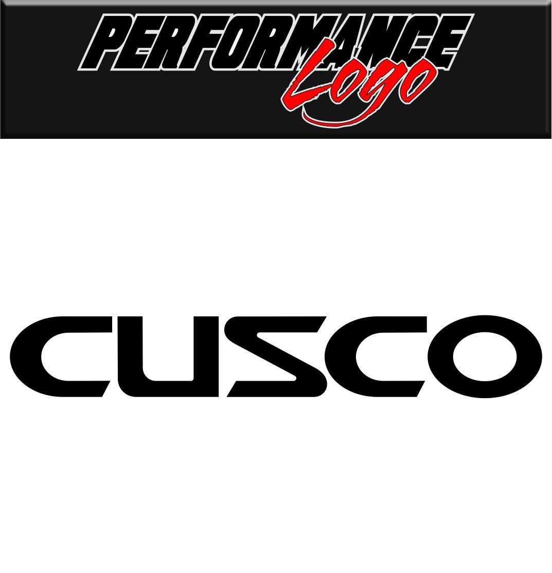 CUSCO decal performance decal sticker