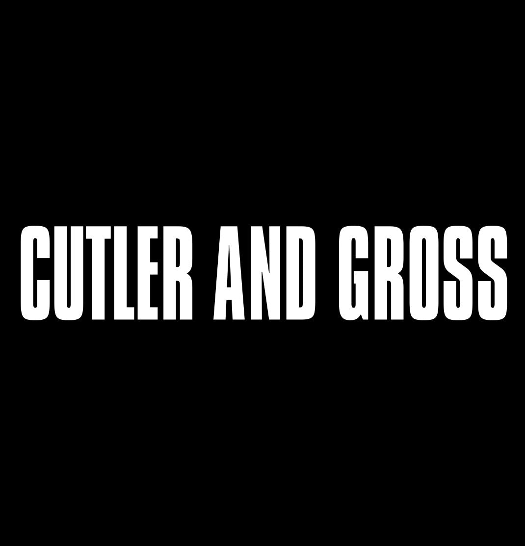 Cutler And Gross decal, car decal sticker