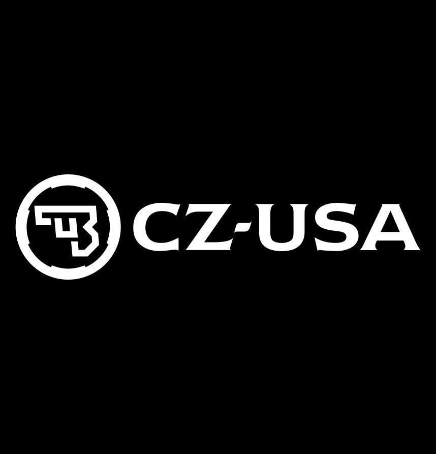 CZ USA decal, firearm decal, car decal sticker