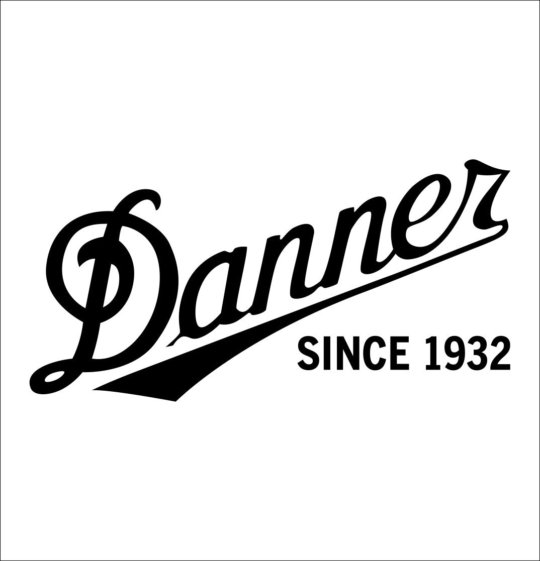 Danner decal, fishing hunting car decal sticker