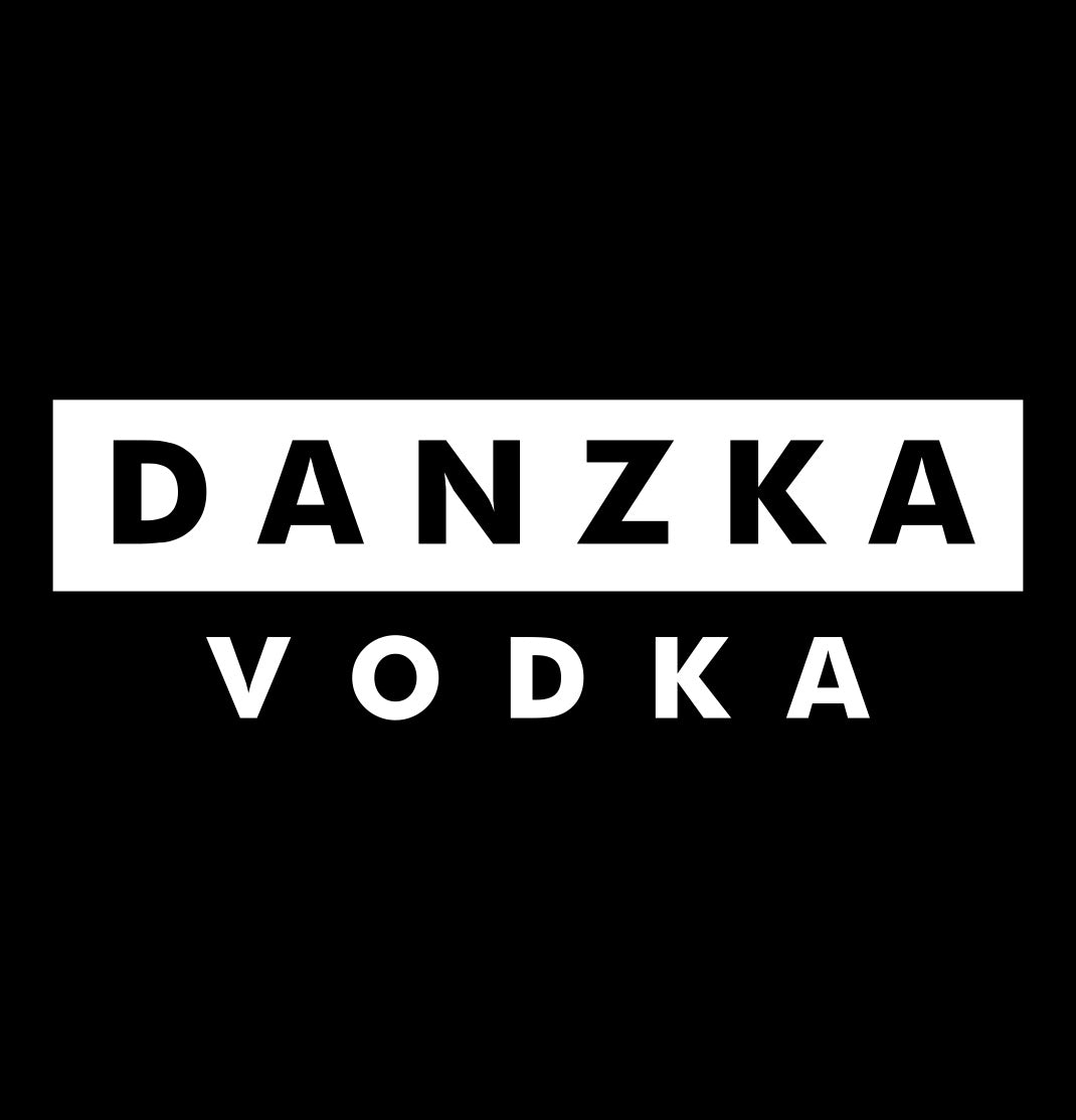 Danzka decal, vodka decal, car decal, sticker