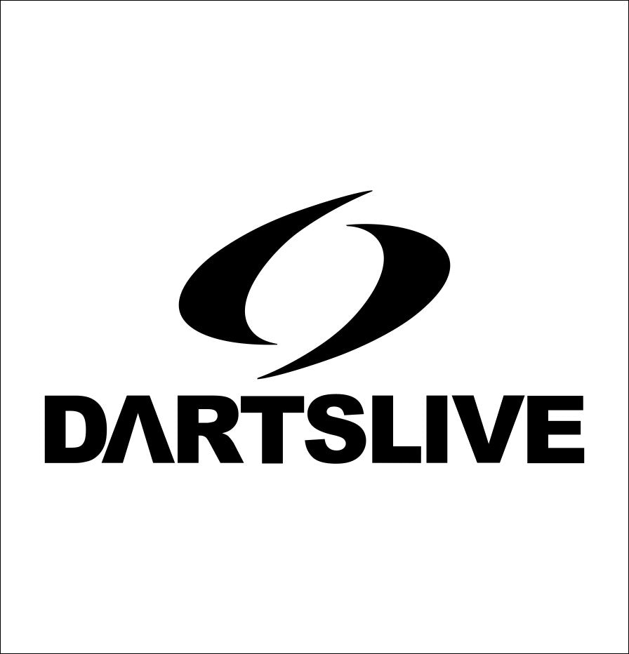 Dartslive decal, darts decal, car decal sticker