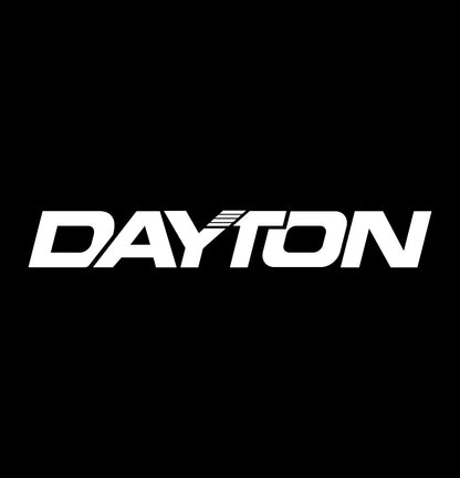 Dayton Tire decal, performance car decal sticker