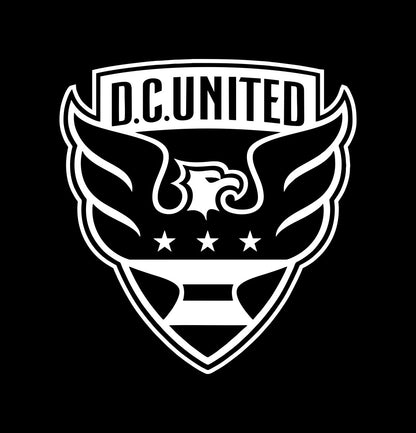 DC United decal, car decal, sticker