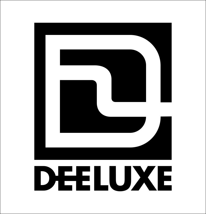 Deeluxe decal, sticker, ski snowboard decal