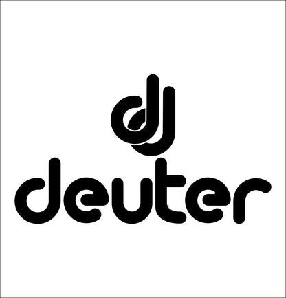 deuter decal, car decal sticker