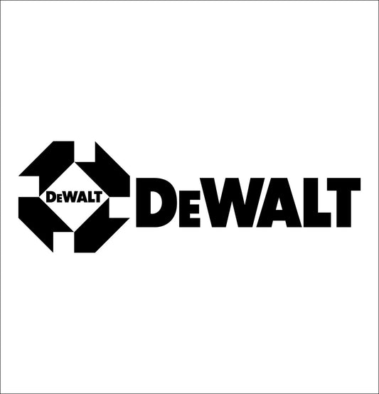 dewalt decal, car decal sticker