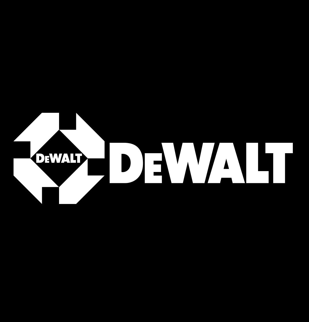 dewalt decal, car decal sticker