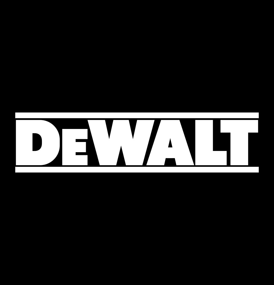 dewalt decal, car decal sticker