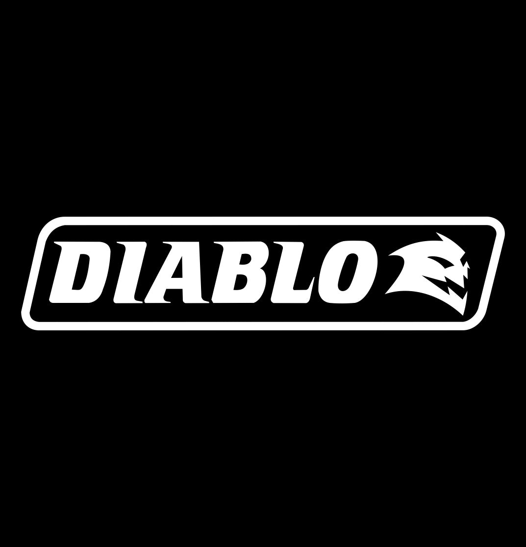 diablo tools decal, car decal sticker