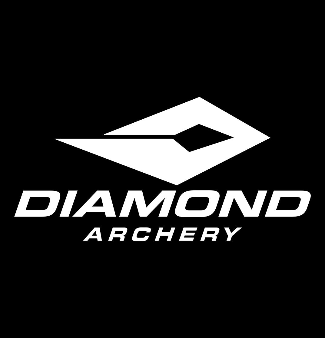 Diamond Archery decal, fishing hunting car decal sticker