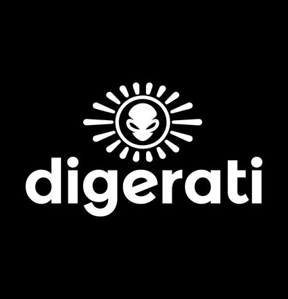 Digerati decal, video game decal, sticker, car decal