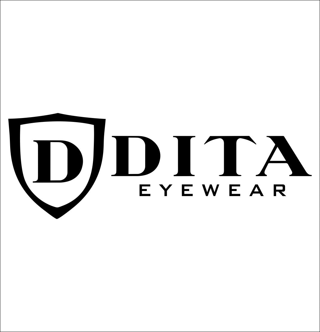 Dita decal, car decal sticker