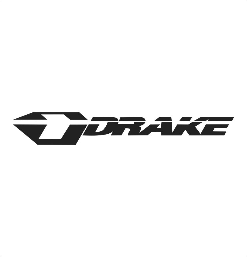 Drake Bindings decal, sticker, ski snowboard decal