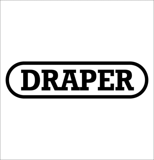 draper tools decal, car decal sticker