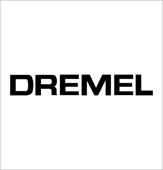 dremel decal, car decal sticker