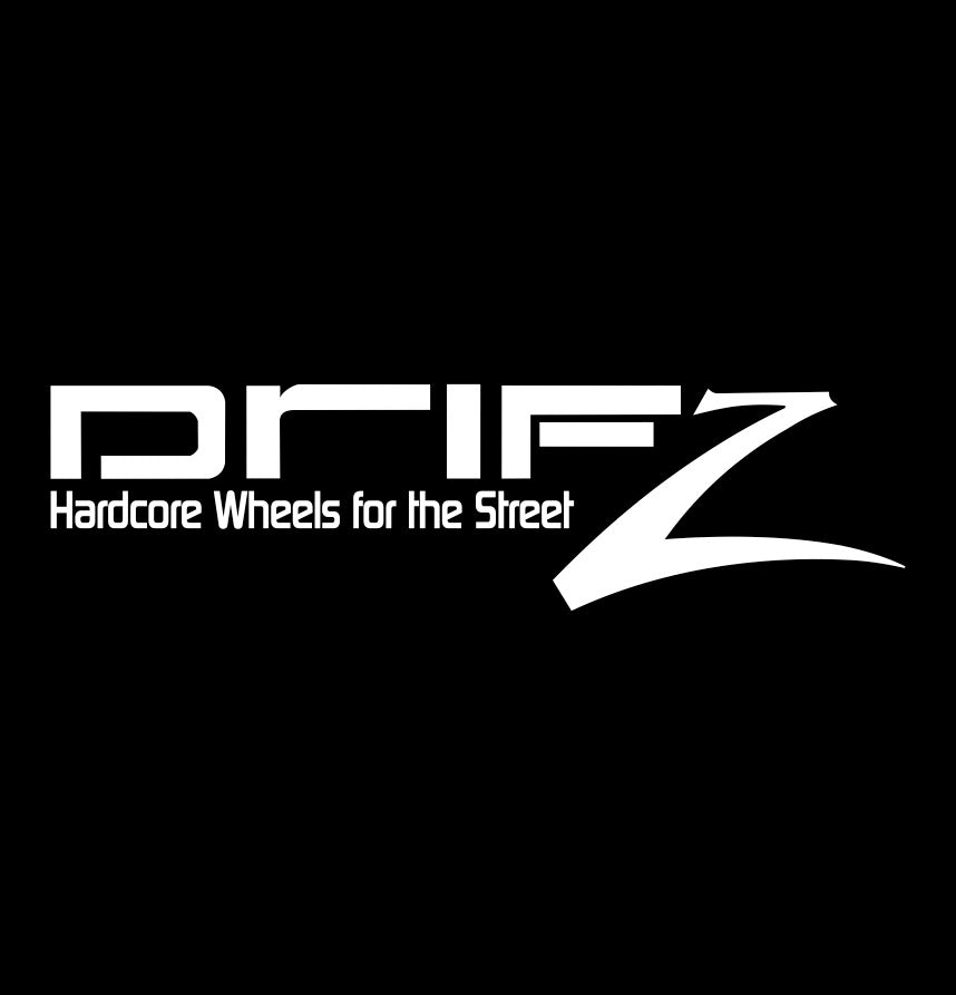 Drifz Wheels decal, performance car decal sticker