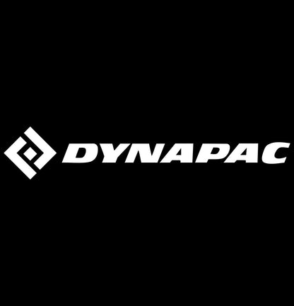 Dynapac decal, car decal sticker