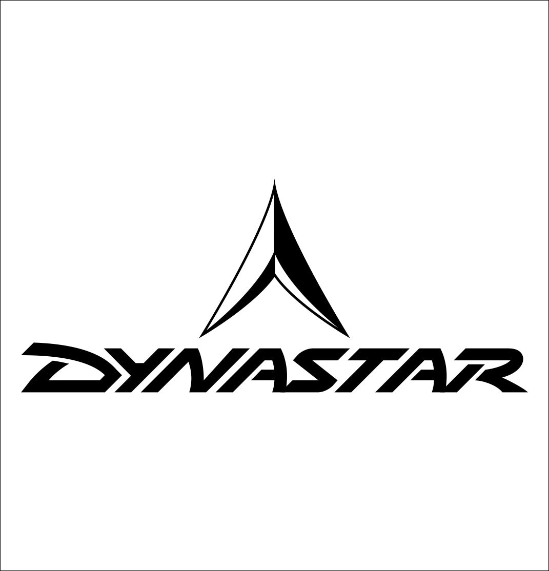 Dynastar decal, ski snowboard decal, car decal sticker