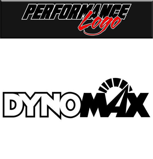 Dynomax decal performance decal sticker