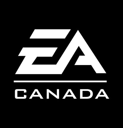 EA Canada decal, video game decal, sticker, car decal