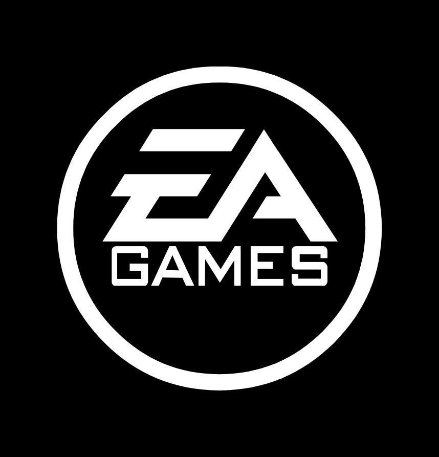 EA Games decal, video game decal, sticker, car decal