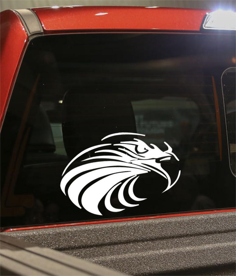 eagle 3 flaming animal decal - North 49 Decals