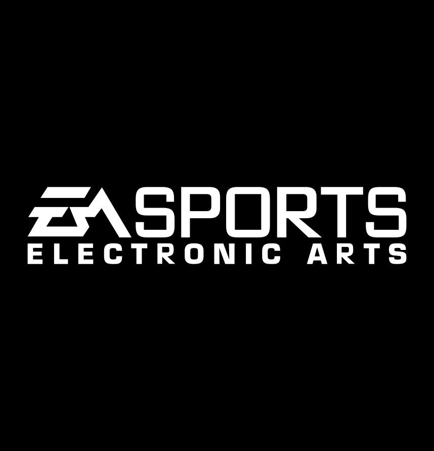 EA Sports decal, video game decal, sticker, car decal