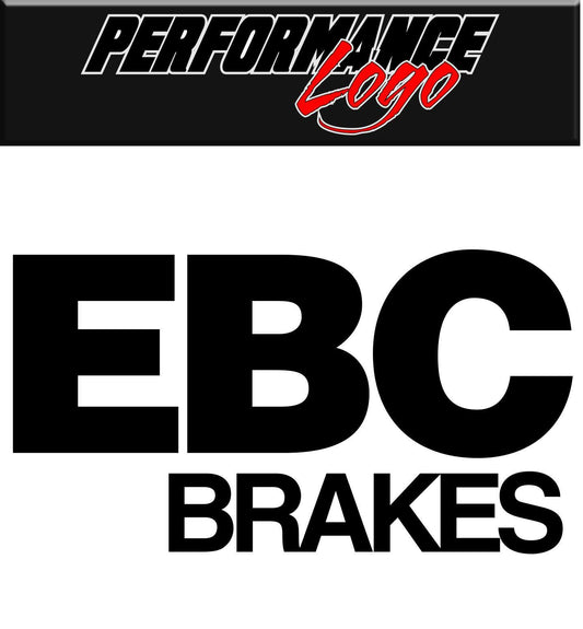 Ebc Brakes decal performance decal sticker