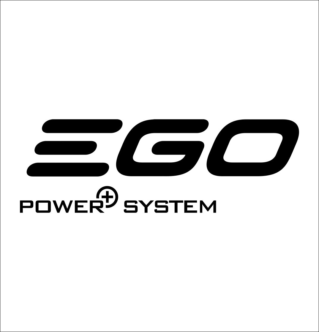 ego power plus decal, car decal sticker