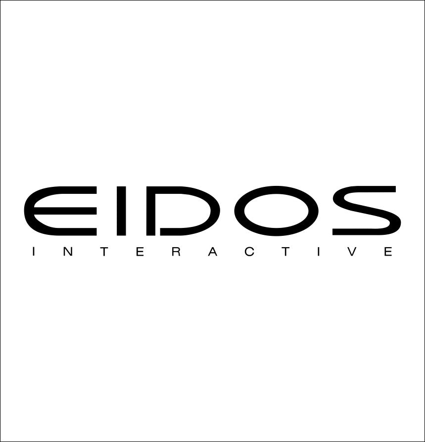 Eidos decal, video game decal, sticker, car decal