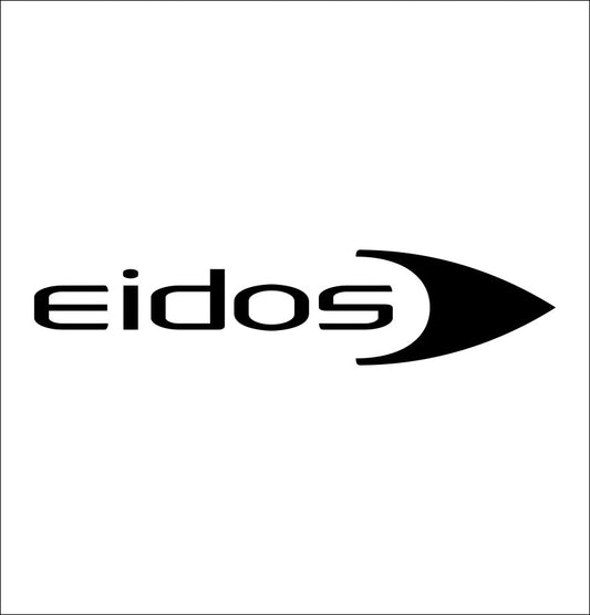 Eidos decal, video game decal, sticker, car decal