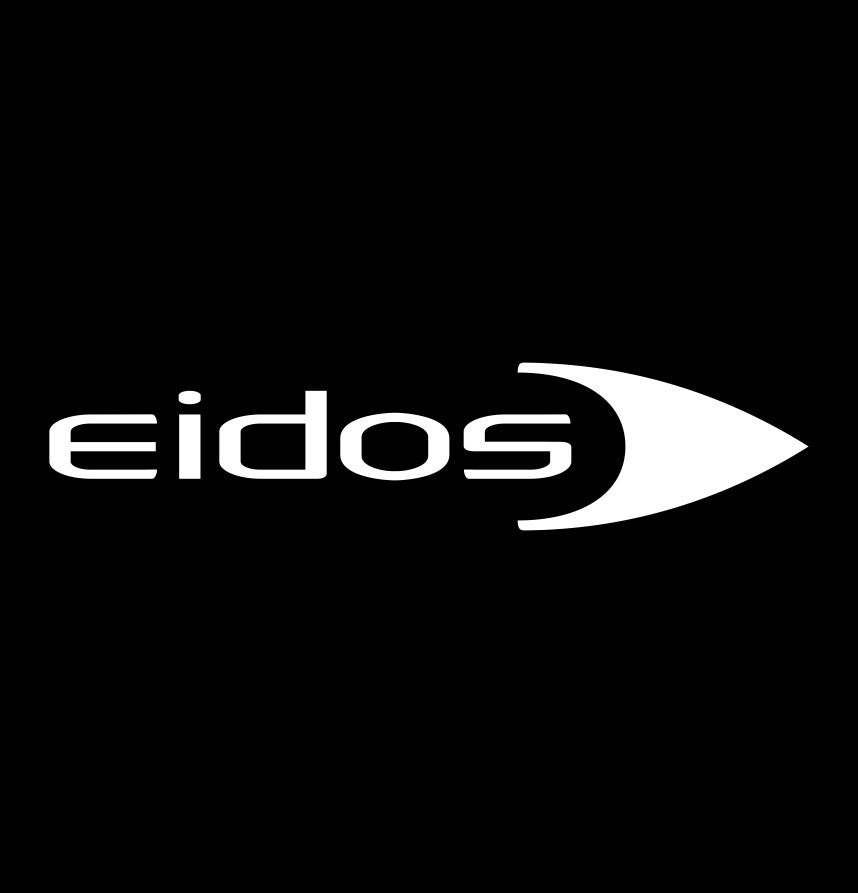 Eidos decal, video game decal, sticker, car decal